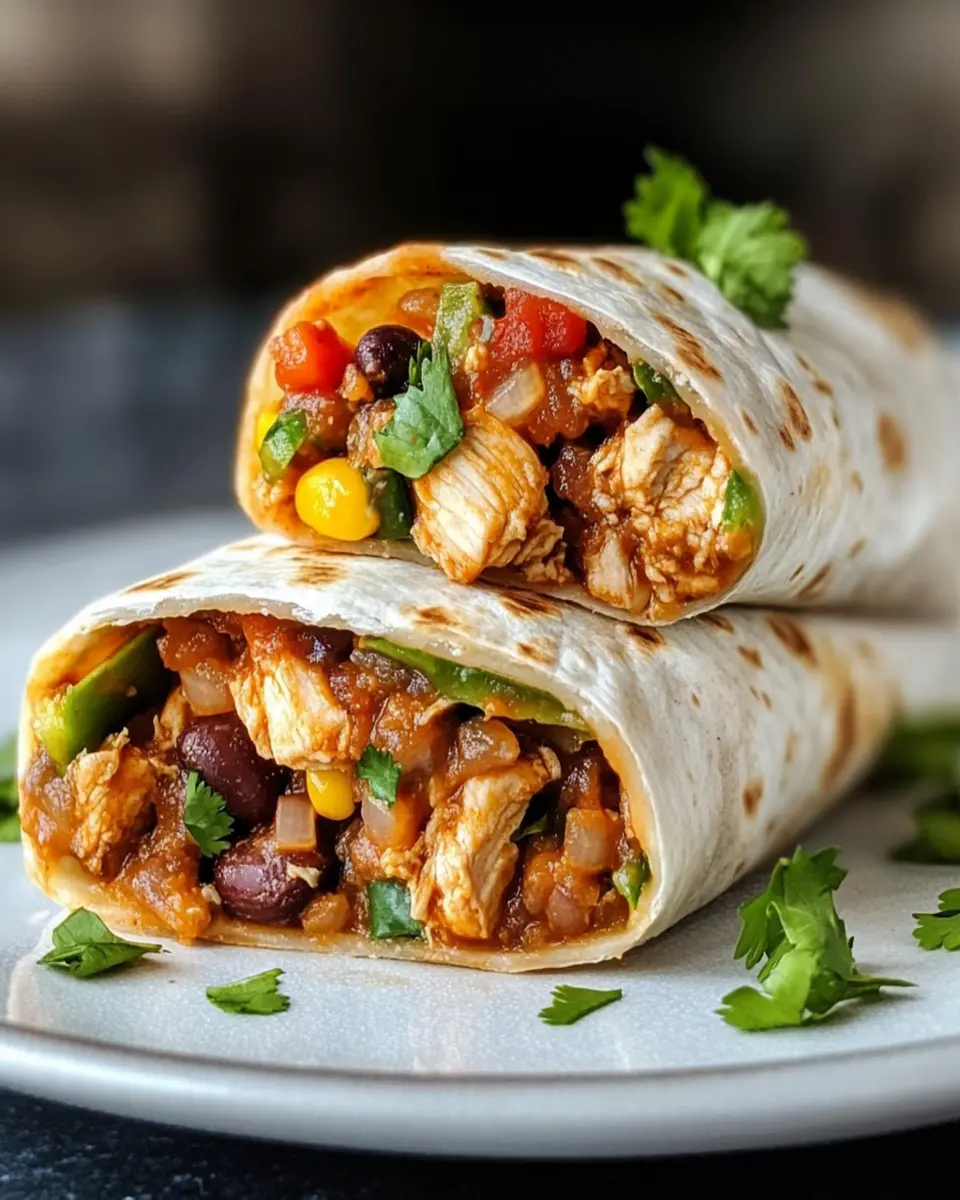 Mission-Style Chicken Burrito First Image First Image