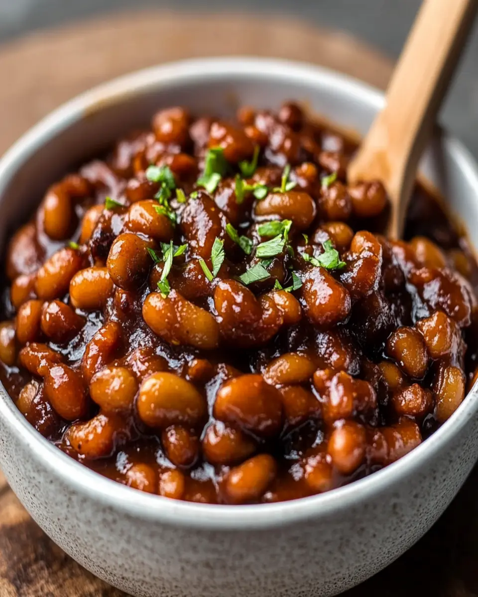 Smoked BBQ beans First Image First Image