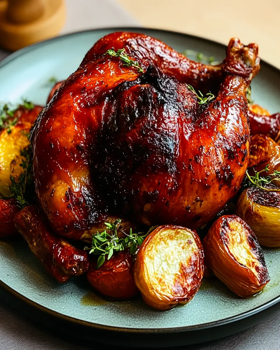 Roasted Red Chicken First Image First Image