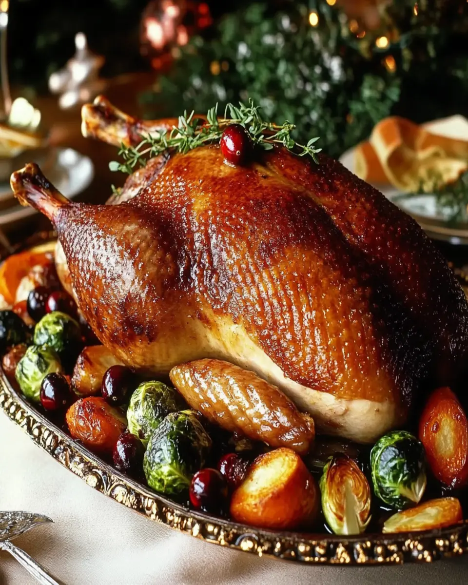 Festive Duck Fat Roasted Christmas Goose First Image First Image