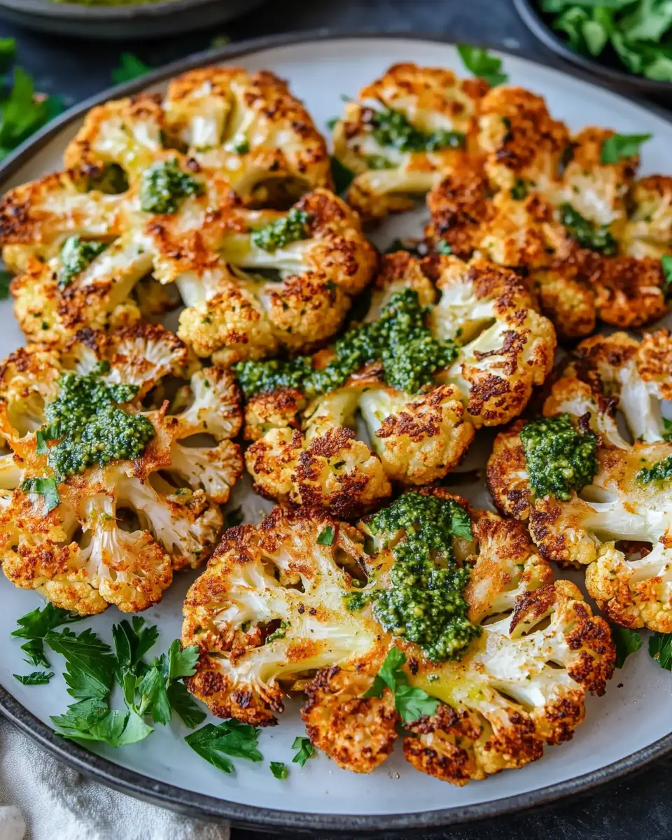 Crispy Baked Cauliflower Steaks: The Best Healthy Delight!