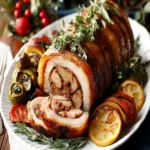 Yule Log Pork Belly Porchetta First Image First Image