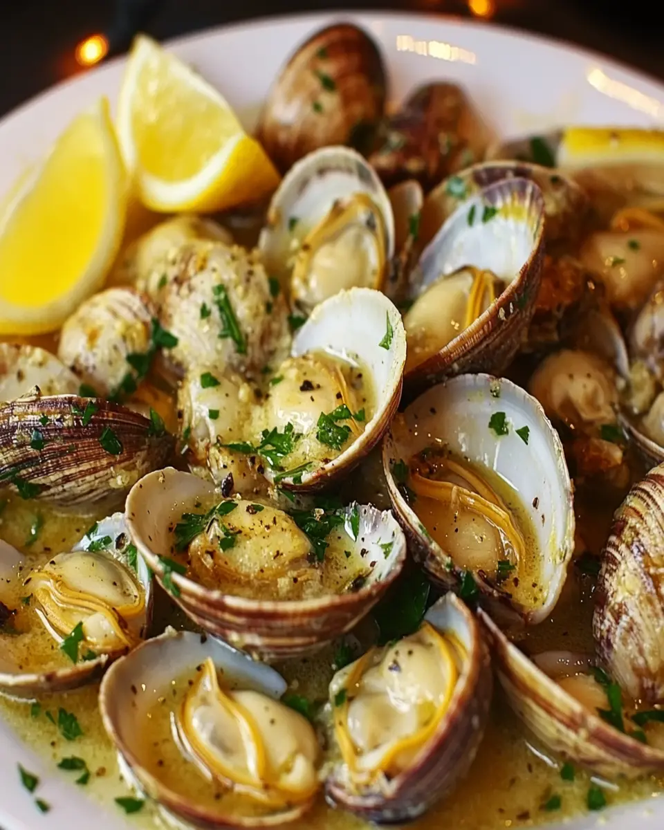 Christmas Eve Clams in Heavy Butter Sauce First Image First Image