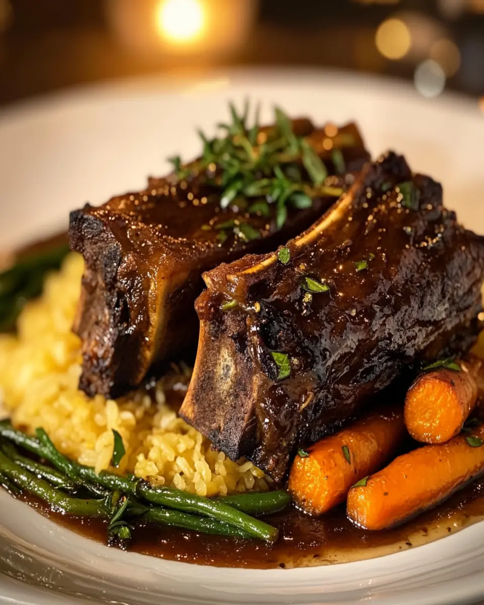 Winter Fire Braised Short Ribs First Image First Image