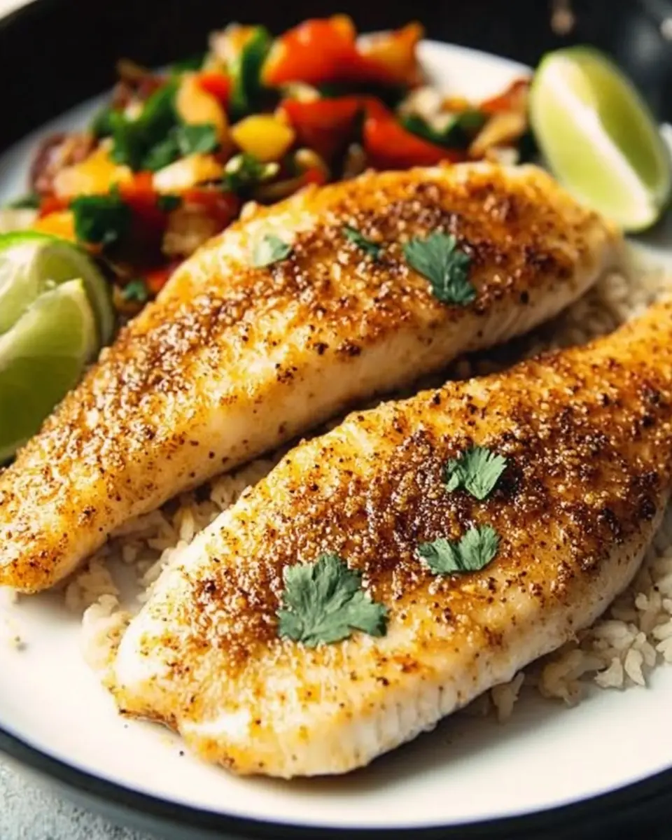 Chipotle Baked Tilapia First Image First Image