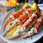 Glistening Ghee-Seared King Crab Legs First Image First Image