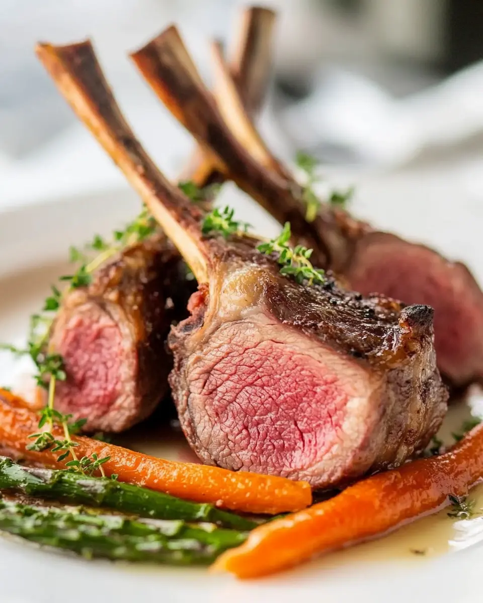 Sous Vide Rack of Lamb First Image First Image