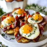 Christmas Morning Bacon and Egg Medallions First Image First Image