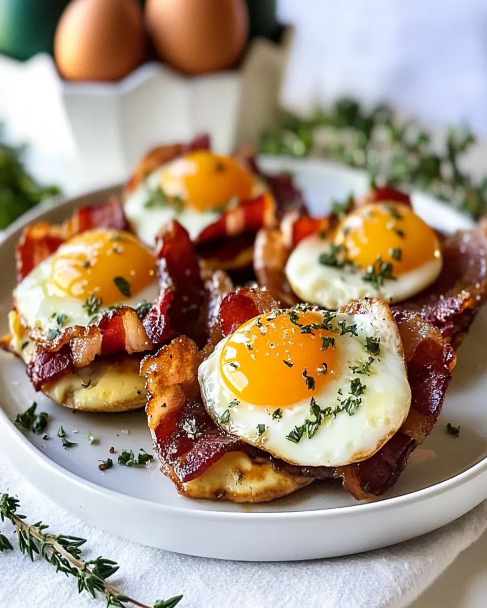 Christmas Morning Bacon and Egg Medallions Made Irresistibly Easy