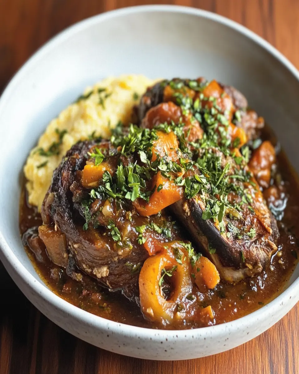 Slow Cooker Osso Buco: Tender, Flavorful Comfort Food Bliss