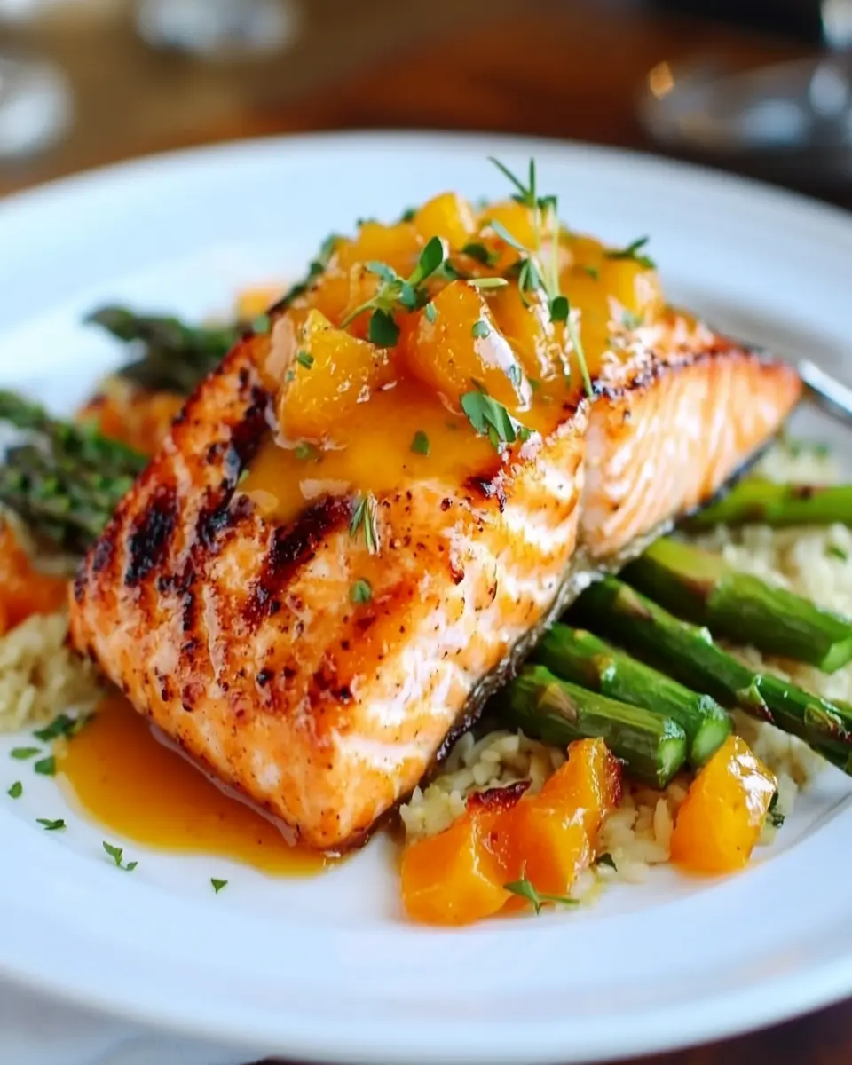 Apricot Grilled Salmon: Juicy Bliss for Your Summer BBQ