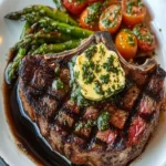 Porterhouse Steak with Herb Butter First Image First Image