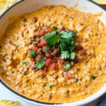 Traeger Smoked Queso with Chorizo First Image First Image