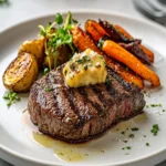 Scotch Fillet Steak with Garlic Butter First Image First Image
