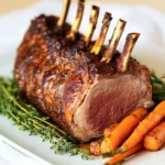 Oven Roasted Rack of Boar First Image First Image
