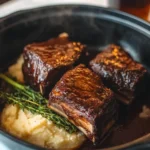 Beer Braised 48 Hour Sous Vide Short Ribs First Image First Image
