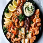 Midnight Seafood Platter with Egg-Yolk Mayo First Image First Image