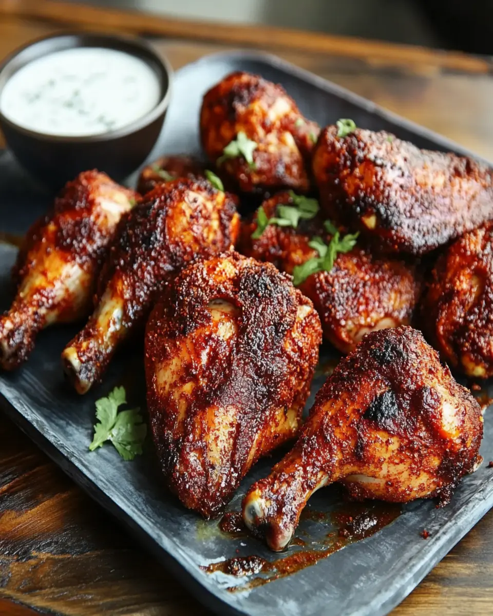 Smoked Chicken Halves with Hardcore Carnivore Red Seasoning First Image First Image