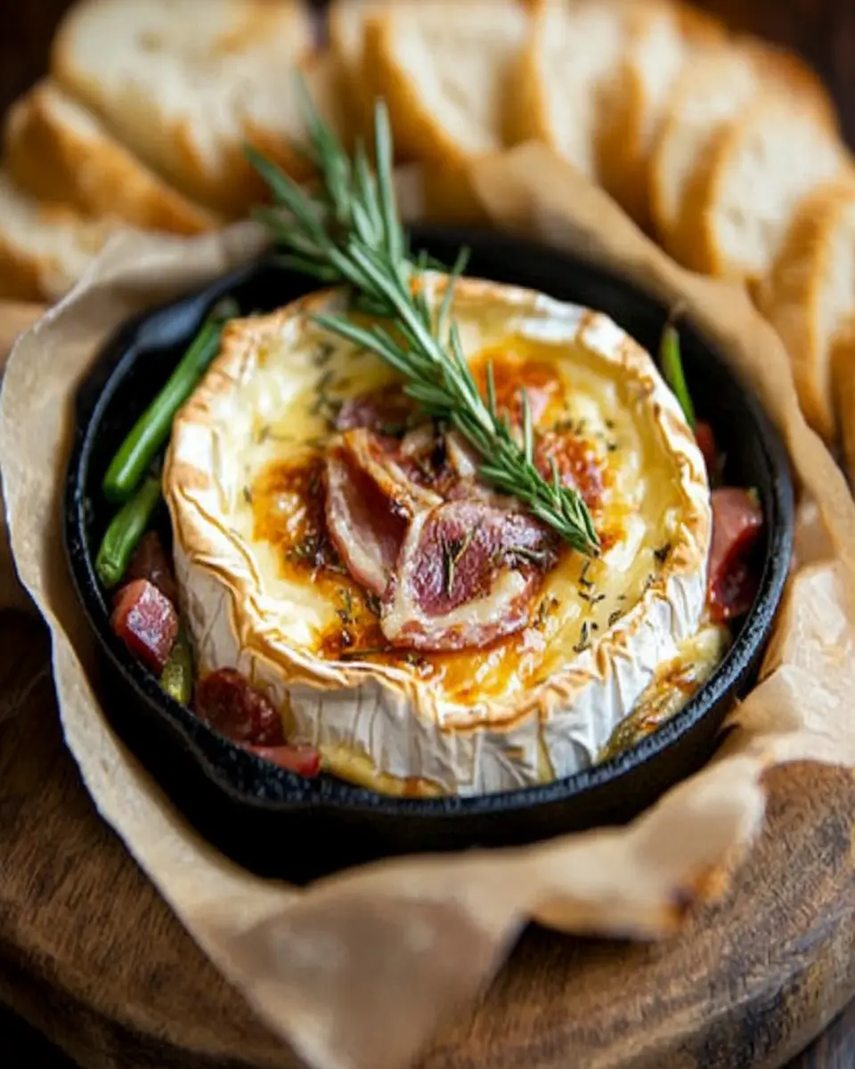 Hearth-Baked Camembert with Crispy Guanciale First Image First Image