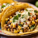 Easy Mexican Street Corn Smash Tacos First Image First Image