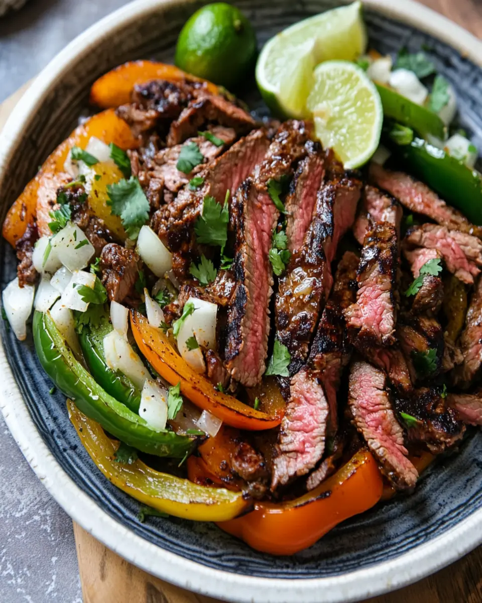 Grilled Meatchelada chili lime fajitas First Image First Image
