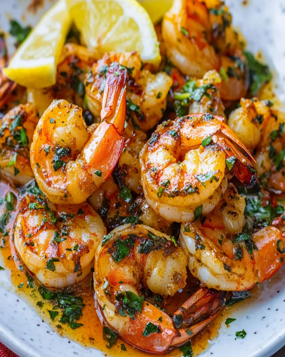 Chili-Roasted Shrimp with Garlic-Herb Butter (2-Serving Protein) First Image First Image