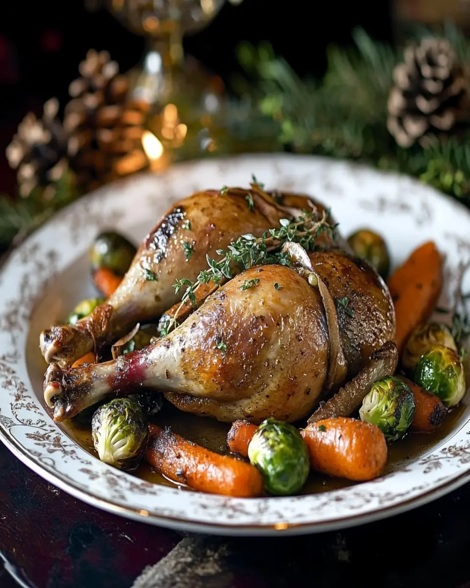 Winter Woodland Roasted Pheasant in Lard First Image First Image