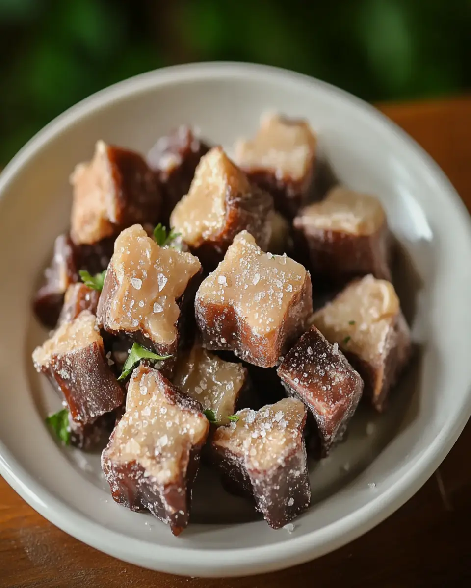 Star-Shaped Beef Suet Tallow Bites: Irresistibly Flavorful Treats