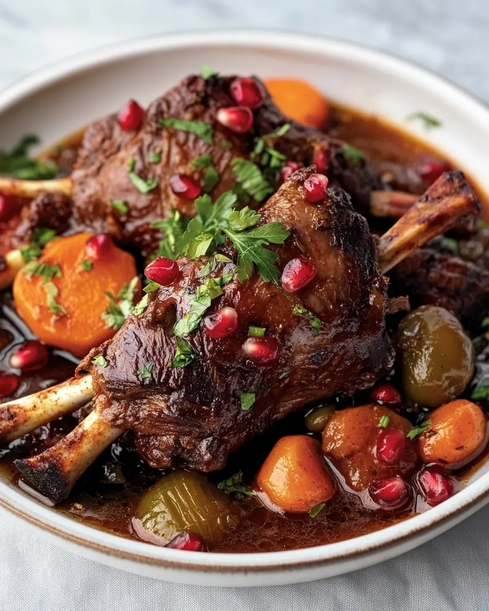 Moroccan Braised Lamb Shanks First Image First Image