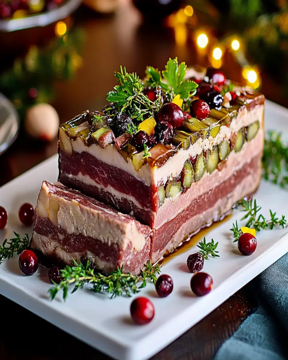 Three Wise Men Triple-Meat Festive Terrine First Image First Image