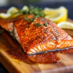 Smoked Cedar Plank Salmon First Image First Image