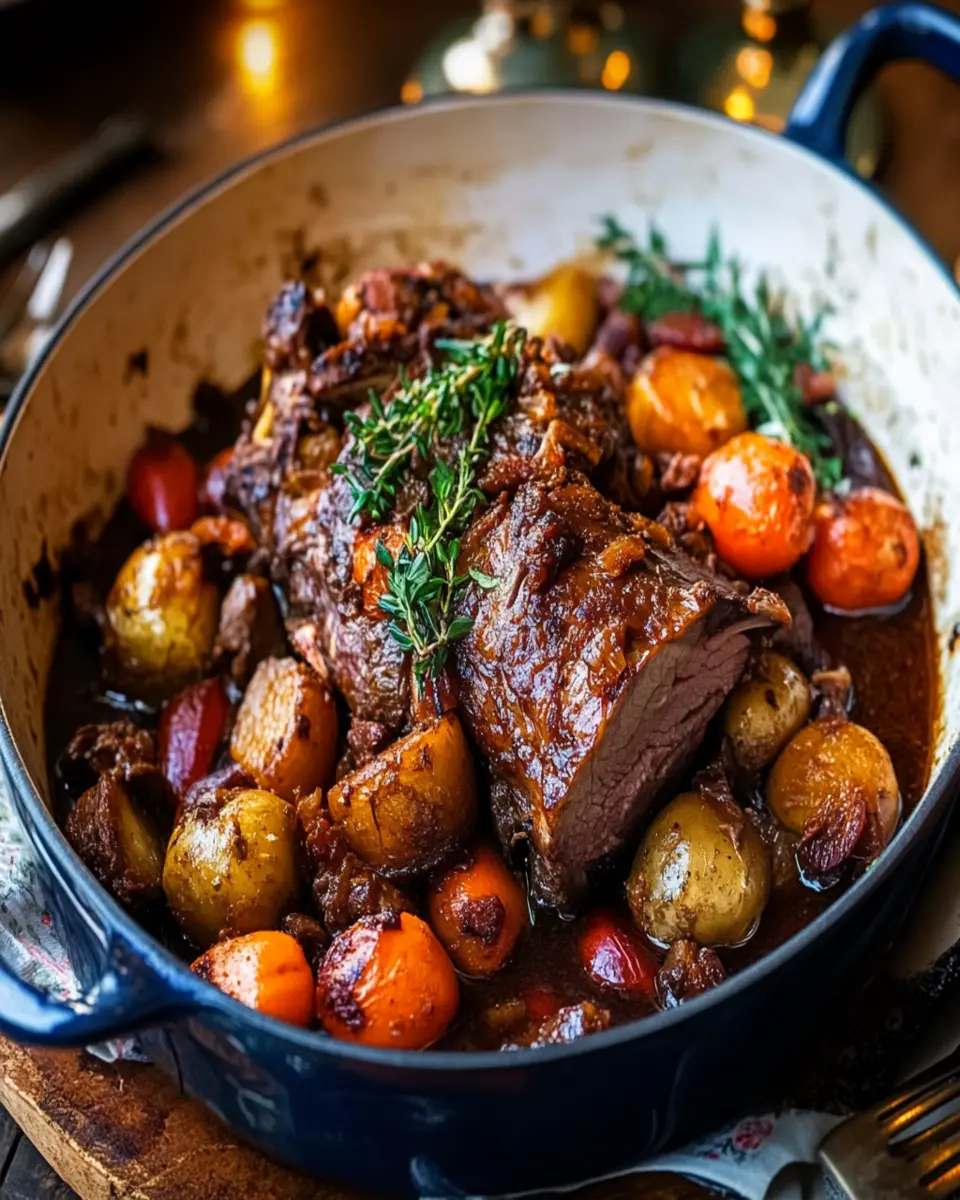 Winter Braised Lamb Neck Roast First Image First Image
