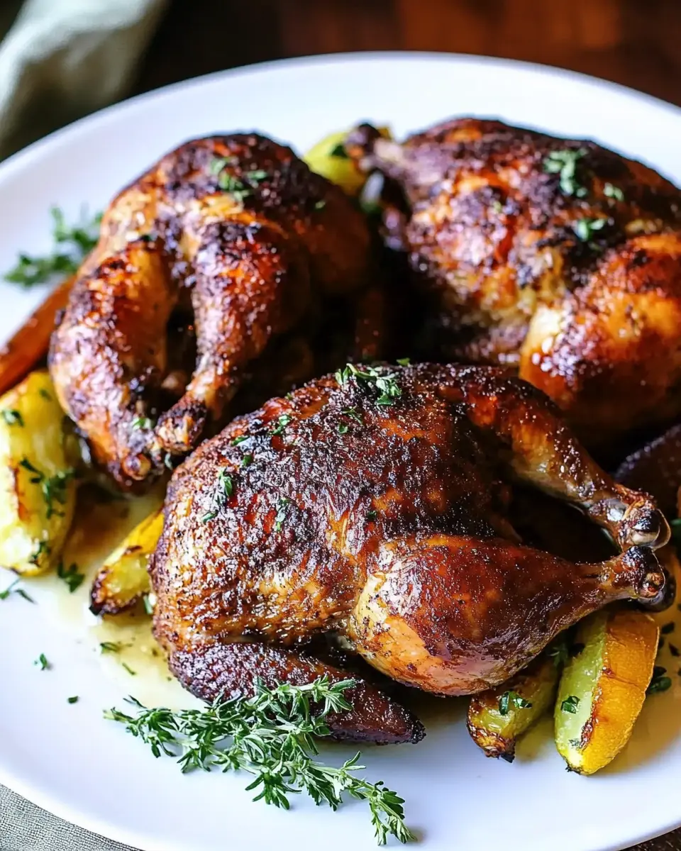 Smoked Cornish Hens First Image First Image