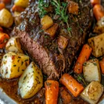 Cozy Garlic Herb Pot Roast First Image First Image
