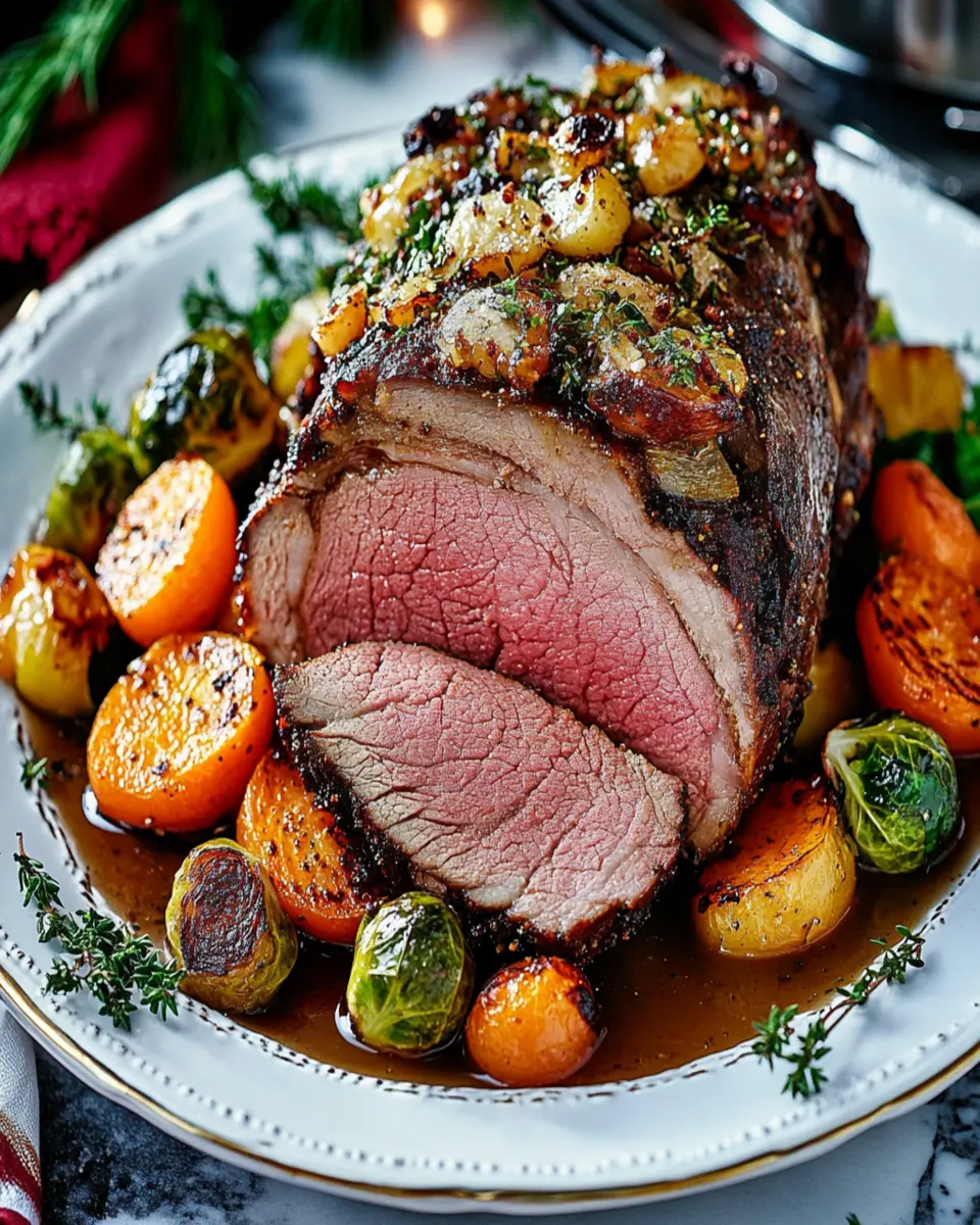 Yuletide Bison Roast with Juniper Sea Salt First Image First Image