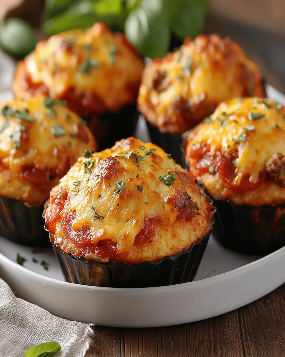 Carnivore Pizza Muffins: Irresistibly Cheesy and Hearty