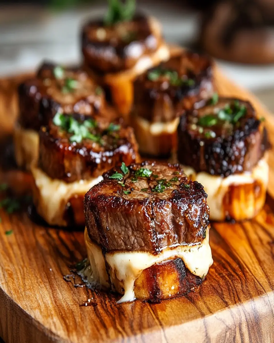Cheese-Wrapped Steak Bites First Image First Image