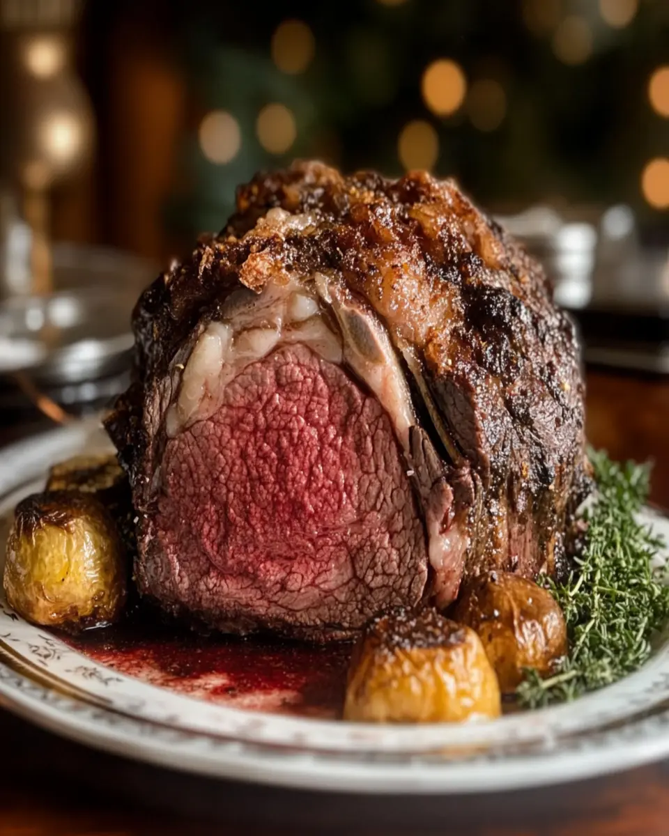 Butter-Basted Prime Rib for Two First Image First Image