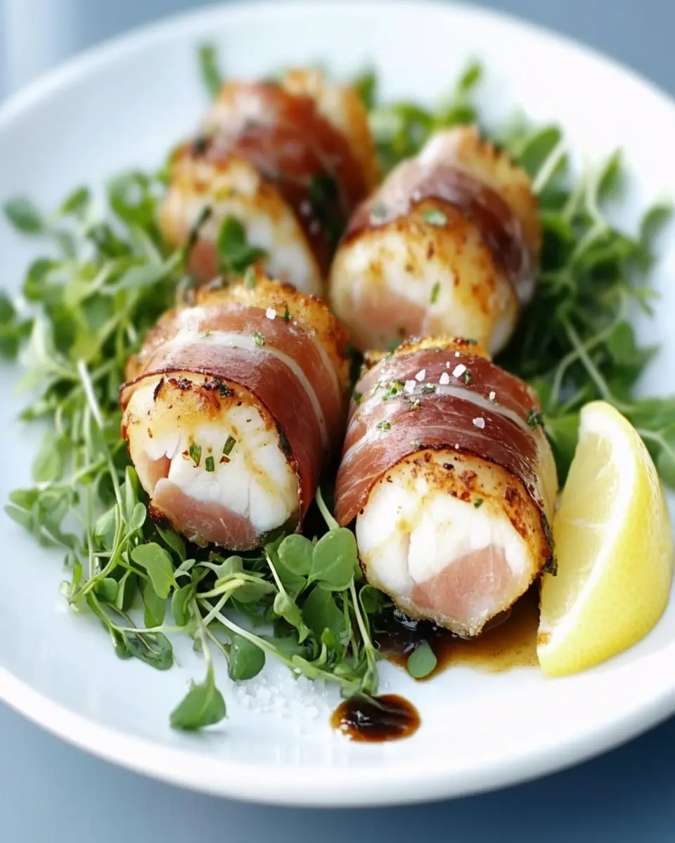 Prosciutto-Wrapped Monkfish First Image First Image