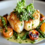 Seared Cod Cheeks First Image First Image