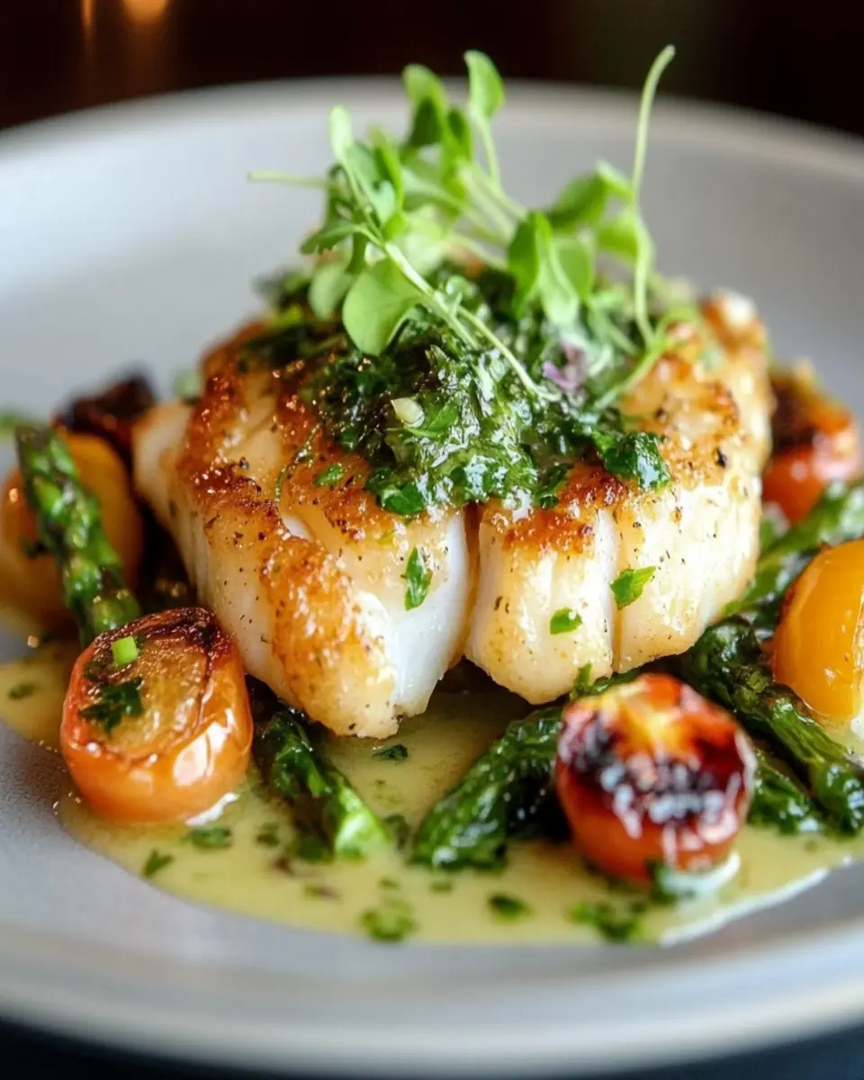 Seared Cod Cheeks First Image First Image