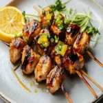 Japanese Negima Yakitori with Yuzu Kosho First Image First Image