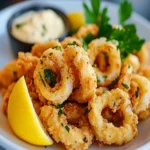 Fried Calamari with Zingy Aioli First Image First Image