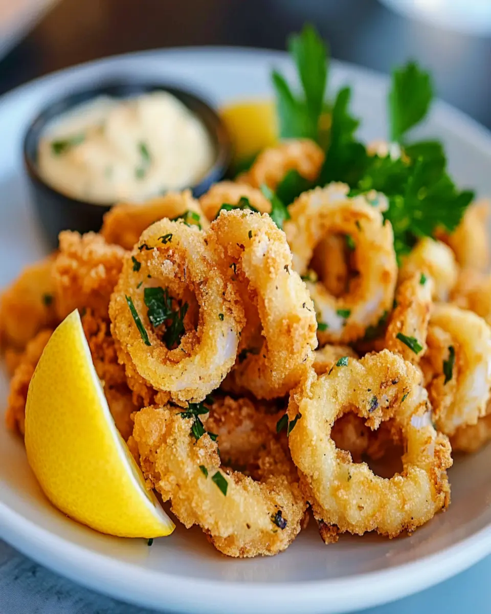 Fried Calamari with Zingy Aioli: The Best Homemade Delight