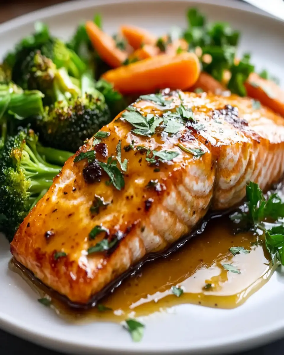 Honey Mustard Salmon First Image First Image
