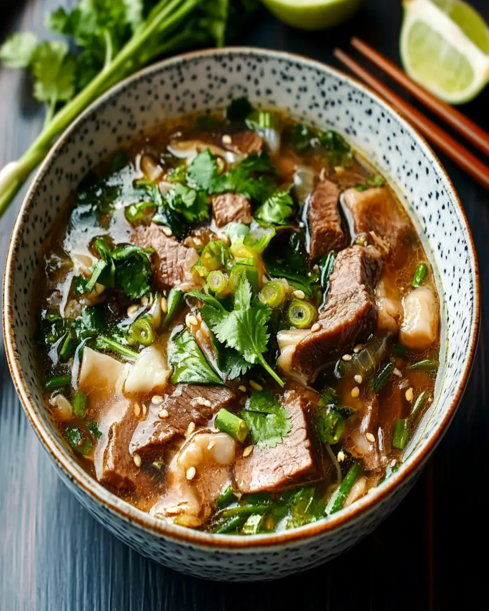 West Lake Beef Soup: Irresistibly Warm and Soulful Comfort