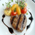 Heart-Shaped Lamb Patties First Image First Image
