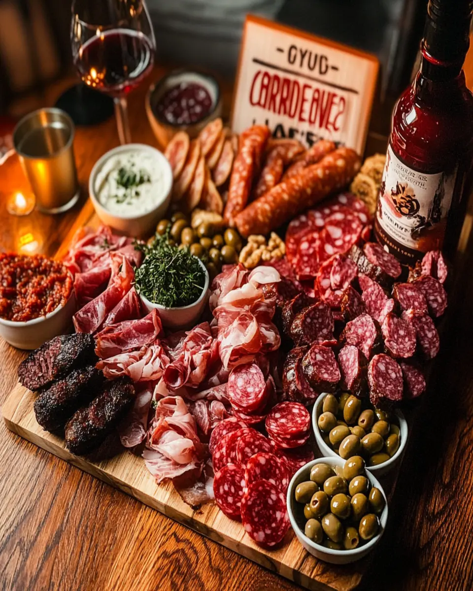 Carnivore Dinner Board for Couples First Image First Image