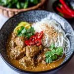Malaysian Rendang with Shirataki Noodles First Image First Image