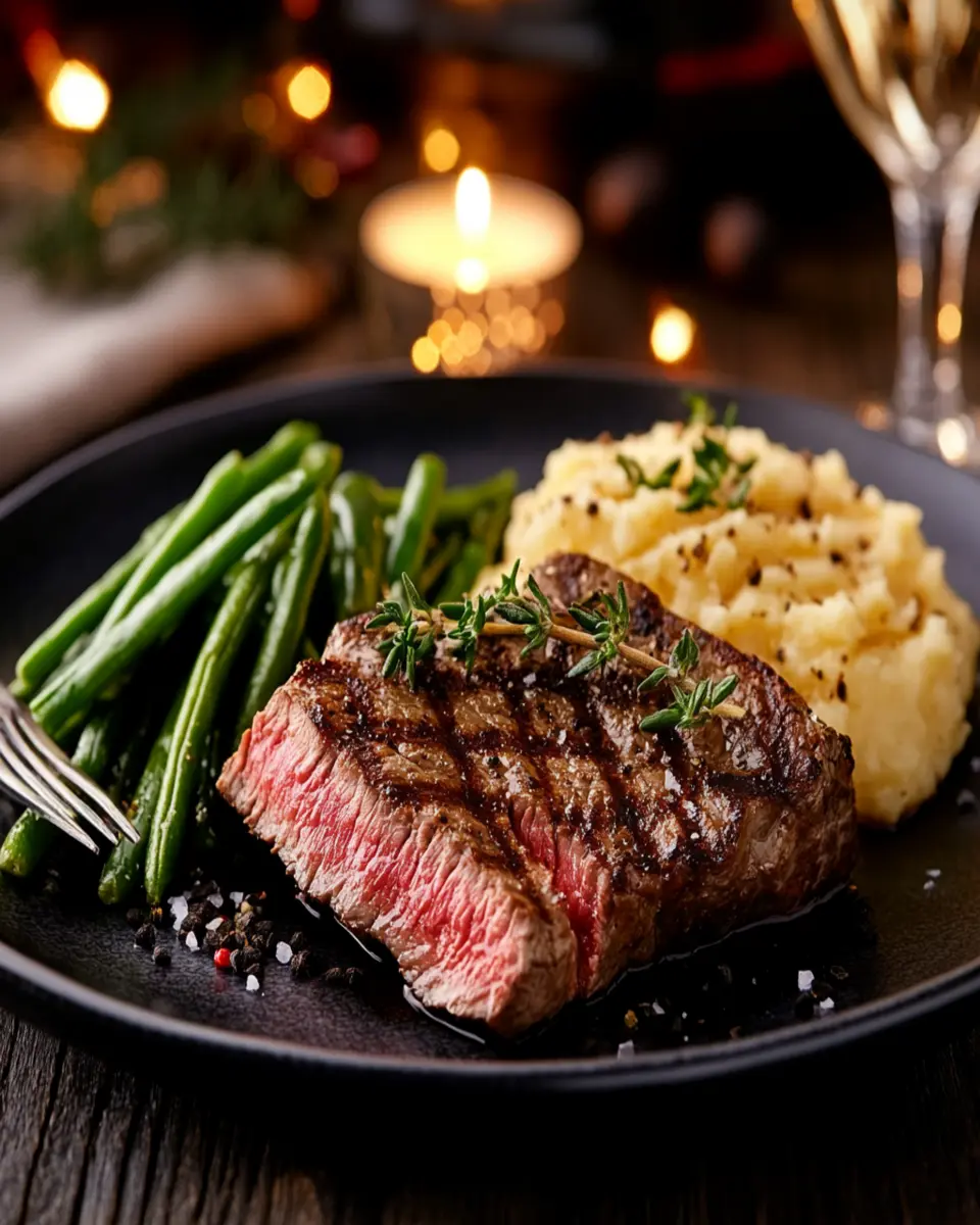 Romantic NY Strip Dinner First Image First Image